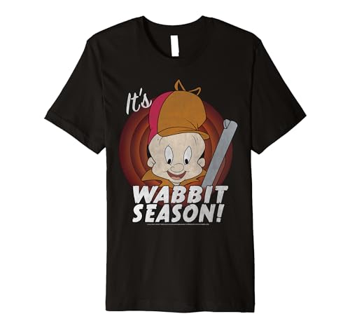 Looney Tunes Elmer Fudd It's Wabbit Season Premium T-Shirt