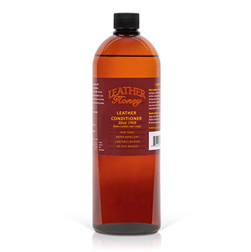 Leather Honey Leather Conditioner, Non-Toxic & Made in the Usa Since 1968. Protect & Restore Leather Couches & Furniture, Car Interiors, Boots, Jackets, Shoes, Bags & Accessories. Safe for Any Colors