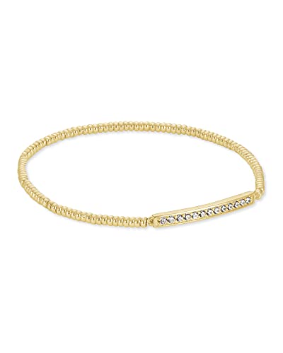 Kendra Scott Addison Stretch Bracelet in 14k Gold-Plated Brass, Fashion Jewelry for Women