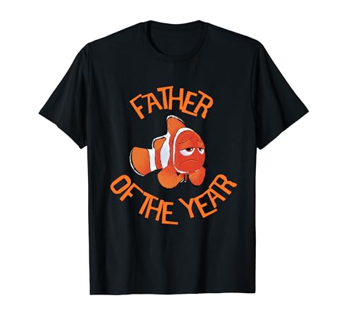 Disney Pixar Finding Dory Marlin Father Of The Year Logo T-Shirt