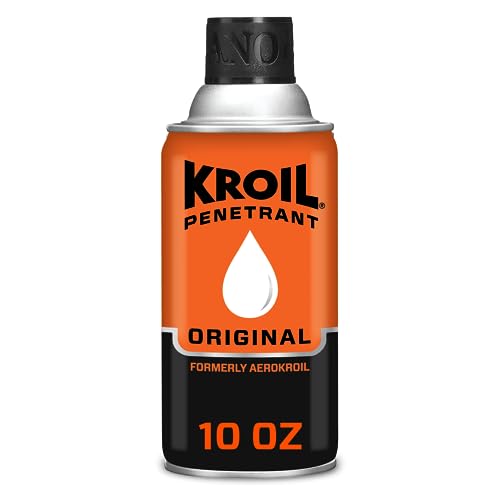 Kroil Original Penetrating Oil (Aerosol Spray-10oz Can-Single) | Penetrant for Rusted Bolts, Metal, Hinges, Chains, Moving Parts | Rust, Corrosion Inhibitor (KS102)