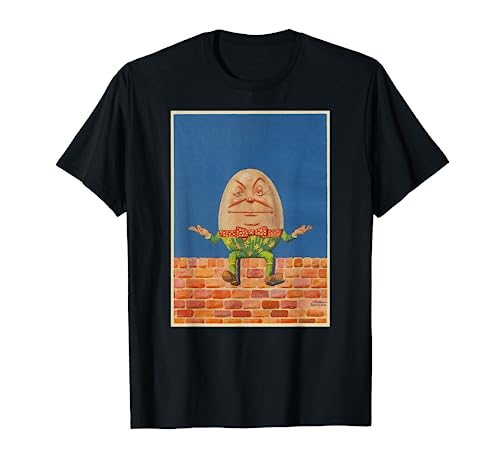 Feel Good Retro Fairytale T-Shirt Art-Vintage Humpty Dumpty T-Shirt