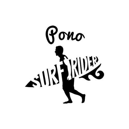 PressFans - PONO SURF Rider Car Laptop Wall Sticker