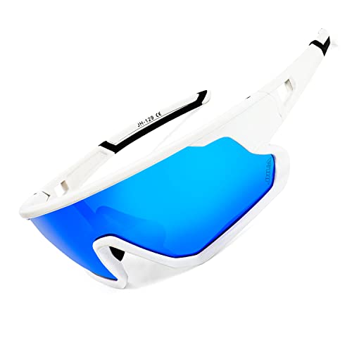 FMY Polarized Cycling Glasses for Men Women, UV400 Protection Sports Sunglasses for Baseball Running Fishing Golf