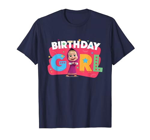 Masha and the Bear Birthday Girl T-Shirt