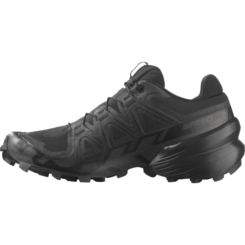 Salomon Speedcross 6 Hiking Shoes Womens Sz 7 Black/Black/Phantom