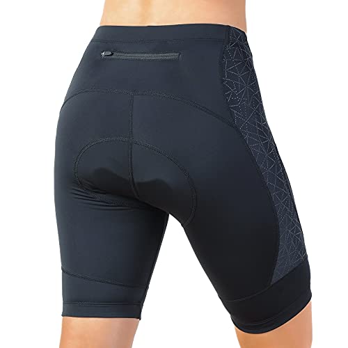 beroy Bike -Cycling-Shorts-Underwear with 3D Padding for women (M Reflective)