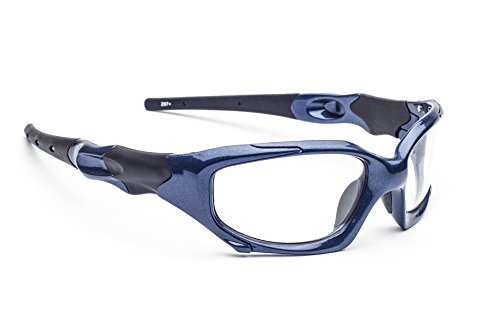 Leaded Glasses Radiation Protective Eyewear PSR-100 (Blue)