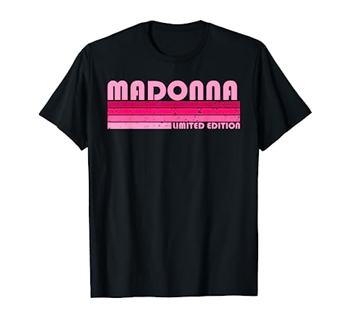 MADONNA Name Personalized Retro Vintage 80s 90s Birthday T-Shirt