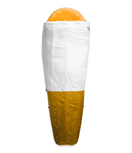 The North Face Lynx 35F / 2C Backpacking Sleeping Bag, Citrine Yellow/Tin Grey, Regular-Right Hand