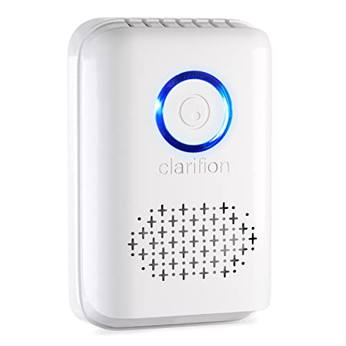 Clarifion - ODRx UV-C Light Sanitizer, Quiet, Odor Eliminator, Helps Reduce Airborne Dust, Pets, Odors, Smoke, Best for Bedroom, Kitchen