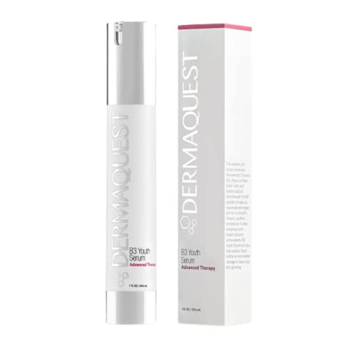 DermaQuest Advanced Therapy B3 Youth Serum - Hyaluronic Acid & Vitamin B3 Anti Wrinkle Serum - Firming, Hydrating and Supporting Barrier Repair (1oz)