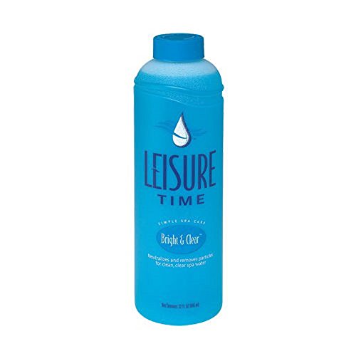 Leisure Time A Bright and Clear Cleanser for Spas and Hot Tubs, 32 fl Oz (Packaging May Vary)