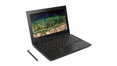 Lenovo 500e Chromebook 2-in-1 laptop, 11.6in HD TOUCH, Intel Celeron N3450, 4 GB RAM, 32GB eMMC Drive, Webcam, Chrome OS (Renewed)