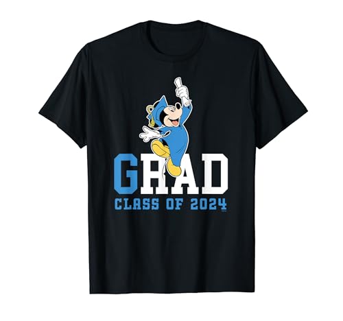 Disney Mickey Mouse 2024 Graduation Class of ’24 Rad Grad T-Shirt