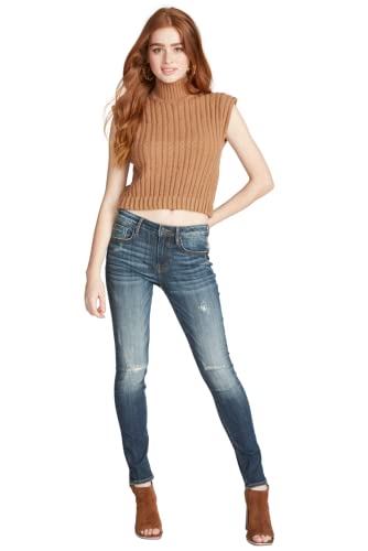 VIGOSS JAGGER SKINNY - DESTRUCTED DARK WASH