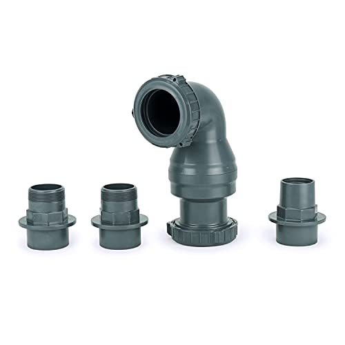 Aquascape Dual Union Check Valve 2.0 for Pond, Waterfall and Water Feature Pumps | 48026