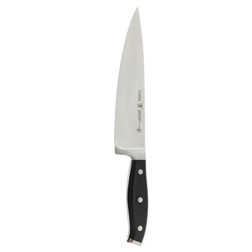 HENCKELS Forged Premio Razor-Sharp 8-Inch Chef Knife, Black, German Engineered Informed by 100+ Years of Mastery
