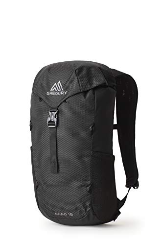 Gregory Mountain Products Nano 16 Everyday Outdoor Backpack, obsidian black, one size