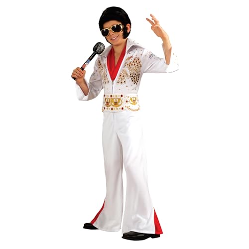 Rubies Deluxe Elvis Child Costume, Medium, One Color
