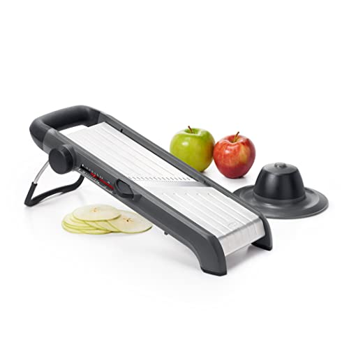 OXO Good Grips Chef's Mandoline Slicer 2.0, Black & Steel