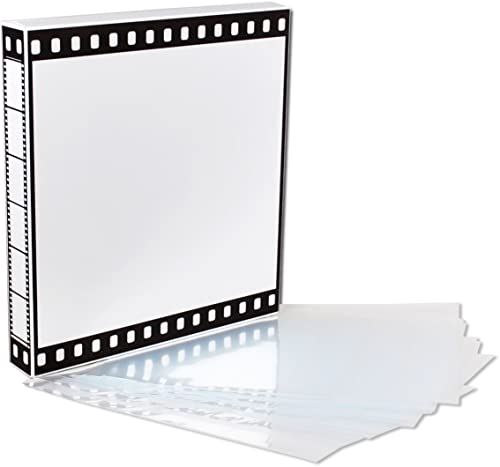 UniKeep Photo Film Negative Storage Album - Includes 25 Pages with 175 Pockets for Holding 35mm Negatives