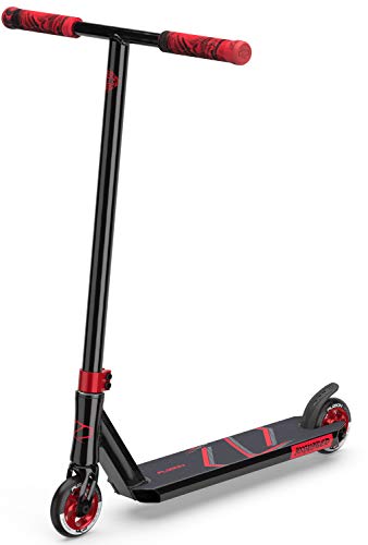 Fuzion Z250 SE Pro Scooters - Trick Scooter - Intermediate and Beginner Stunt Scooters for Kids 8 Years and Up, Teens and Adults – Durable Freestyle Kick Scooter for Boys and Girls (Red/Black)