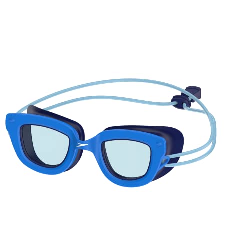 Speedo Unisex-Child Swim Goggles Sunny G Ages 3-8, Bright Blue/Celeste