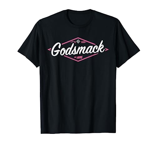 Godsmack – Pink Logo On Black T-Shirt