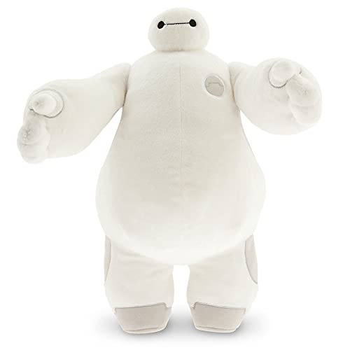 Disney Store Baymax White 15' Plush Toy: Big Hero 6 Healthcare Companion Robot