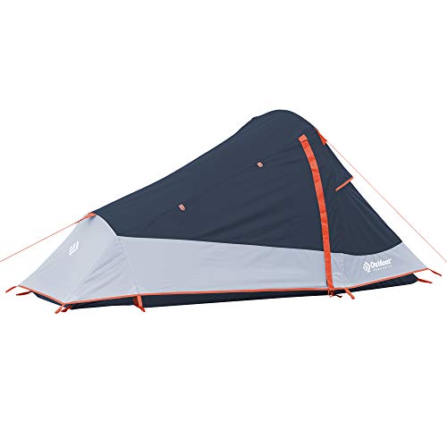 Outdoor Products Backpacking Tents | 2 Person & 4 Person Lightweight Backpacking Tents for Hiking & Camping (Blue 2 Person)