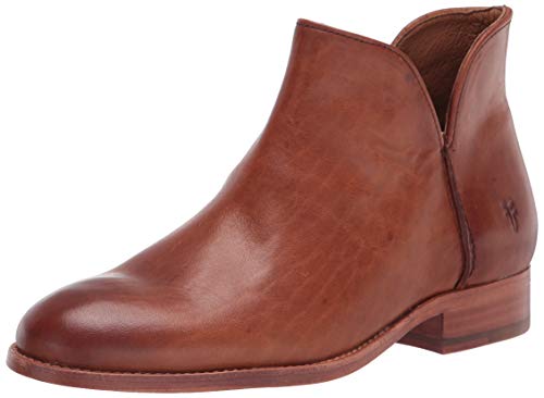 Frye Women's Melissa Shootie Ankle Boot, Caramel, 8.5