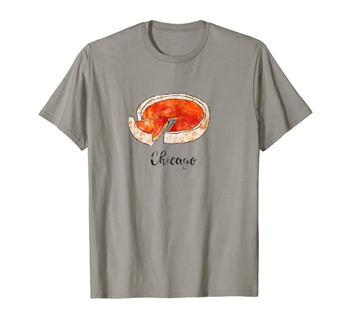 Pizza Lover Chicago Deep Dish Shirt