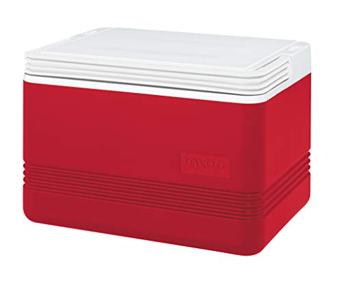 Igloo Legend 12 Cooler, Easy to Clean, Stain and Odor Resistant Liner, 9 Quart Capacity, Perfect for Lunch at Work, Ballgames or Sharing Beverages with Friends, 13'H x 9.5'W x 8.75'D