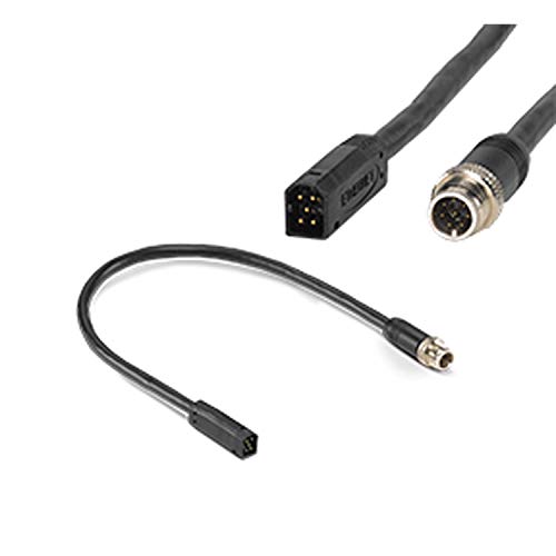 Humminbird 720074-12 AS EC QDE 12 Ethernet Adapter Cable, Black