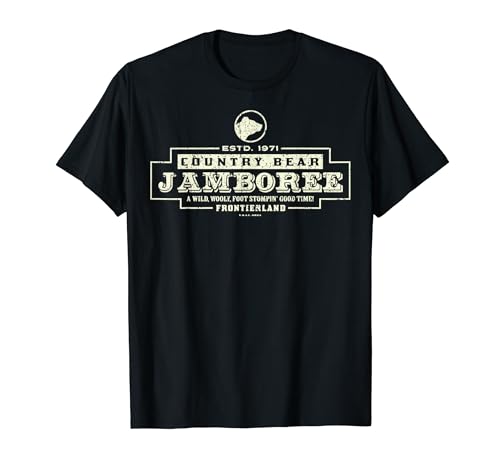 Vintage Classic Country Bear Jamboree Theme Park Series T-Shirt