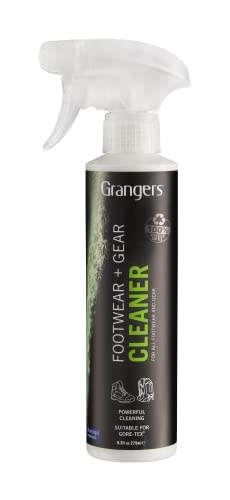 Grangers Shoe and Outdoor Gear Cleaner, Easy to Apply Spray Bottle (275ml)