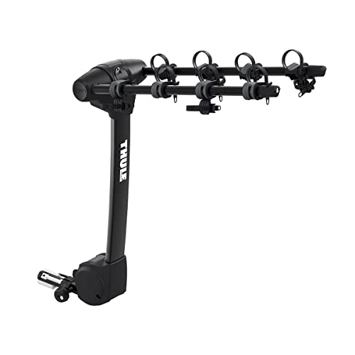 Thule Apex XT Hanging Hitch Bike Rack, Carries 4 Bikes, Perfect for Traveling with Multiple Bikes - Quick, Tool-Free Installation, Suitable for a Wide Variety of Bike Sizes and Frame Styles