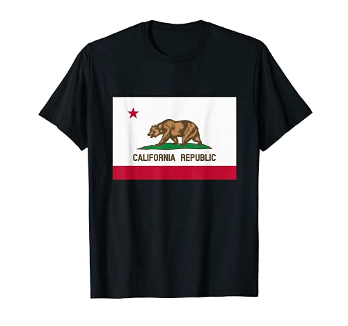 California State Flag / Republic Patriotic T-shirt