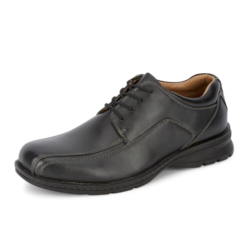 Dockers Men's Trustee Oxford, Black, 10.5 Wide