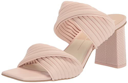 DOLCE VITA Women's PILTON Heeled Sandal, Light Pink Stella, 8