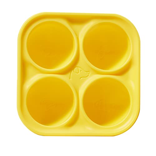 WOOF Pupsicle Treat Tray Mold, Large 25-75lbs, Silicone Molds for Dog Treats, Dishwasher Safe, Reusable Treat Tray, Freeze Refill Treats for The Pupsicle Toy