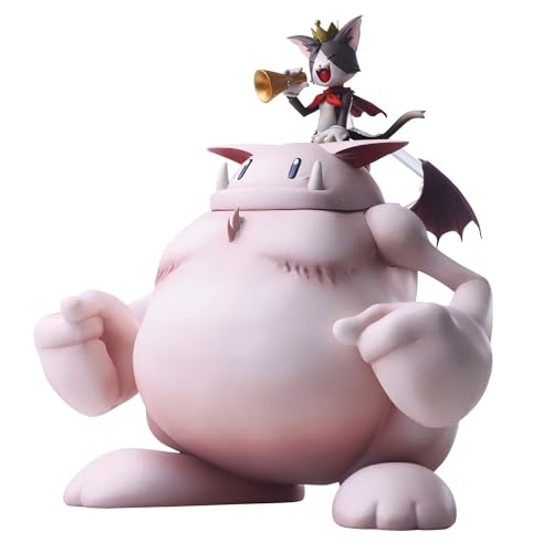 Square Enix Final Fantasy VII: Cait Sith & Fat Moogle Bring Arts Action Figure