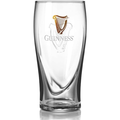 Guinness Irish Pint Beer Glasses 20 oz - Set of 2