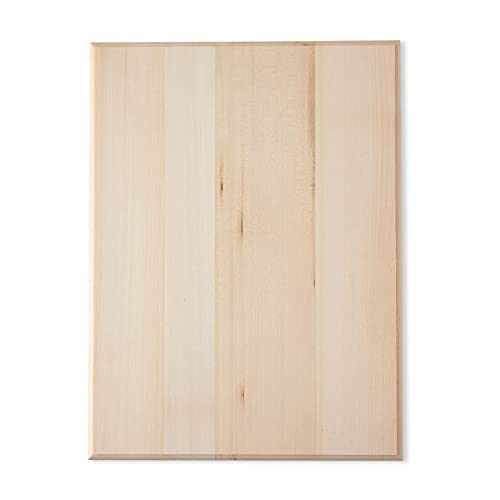 Walnut Hollow 18212 Basswood Plaque, Rectangle