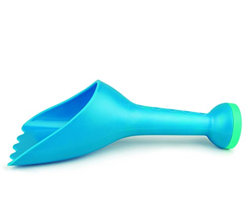 Hape Beach and Sand Toys Rain Shovel Toys, Blue (E4050), L: 9.4, W: 3.1, H: 4.7 inch