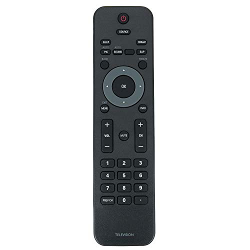 Beyution New TV Remote for Philips TV 32PFL3504D/F7 19PFL3504D 32PFL3514D 22PFL3504 32PFL3504D/F7 19PFL3504D/F7 42PFL3704D/F7 22PFL3504D/F7 32PFL3514D/F7 42PFL7603 42PFL7603D/27 47PFL7603 42PFL7603