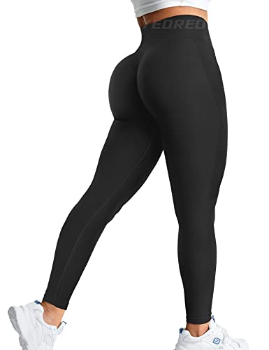 YEOREO Amplify Leggings for Women Seamless Scrunch Leggings Butt Lifting Gym High Waisted Athletic Leggings
