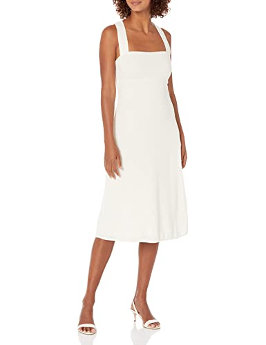 Theory Women's Terry Crossback Dress, Ivory, 10