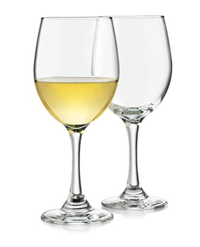 Libbey Classic White Wine Glasses, 14-ounce, Set of 4